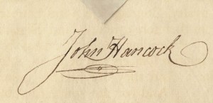 John_Hancock_Envelope_Signature